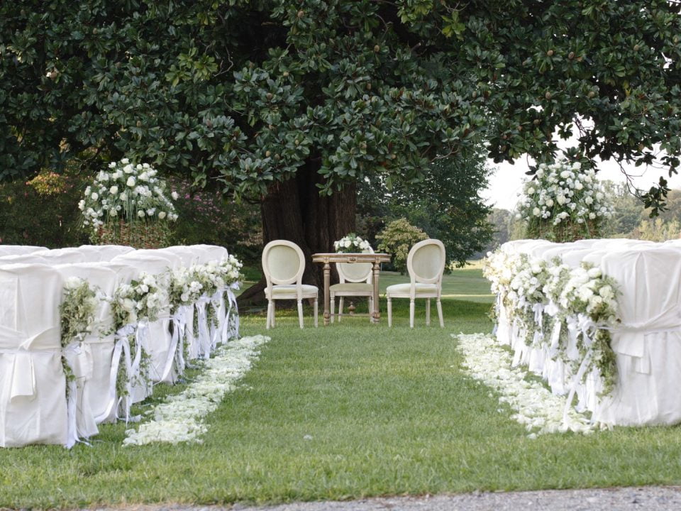 matrimonio civile in villa